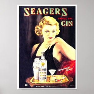 Póster Gin de Seager