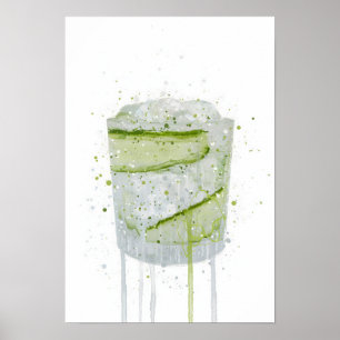 Poster Gin & Tonic 'Pepino' 