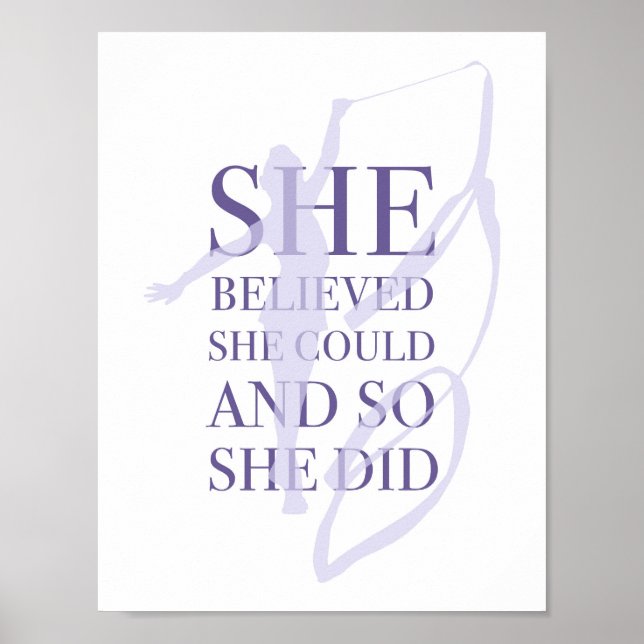 Póster Ginástica (Frente)