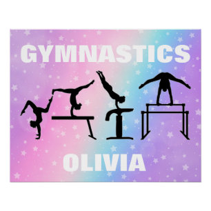 Póster ginástica