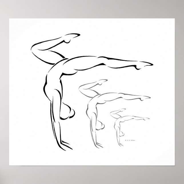 Poster ginástica (Frente)