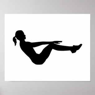 Póster Ginástica aeróbica