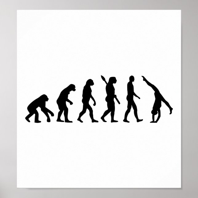 Póster Ginástica da Evolução (Frente)