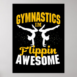 Poster Ginástica Eu Estou Incrível