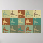 Póster ginástica Pop Art<br><div class="desc">Gymnastics Pop Art. Se a ginástica é o seu passatempo,  ocupação ou obsessão,  mostre-o com camisetas da ginástica excelente,  canecas,  adesivos e muito mais. Eles também são presentes de excelente para outros fãs da ginástica!</div>