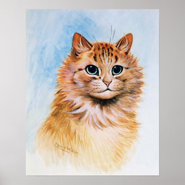Poster Ginger Tom, Louis Wain (Frente)