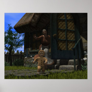 Póster Gingerpão em fuga