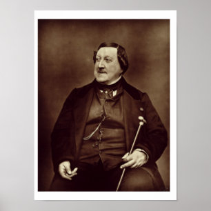 Póster Gioacchino Rossini (1792-1868) 'de Galerie Conte