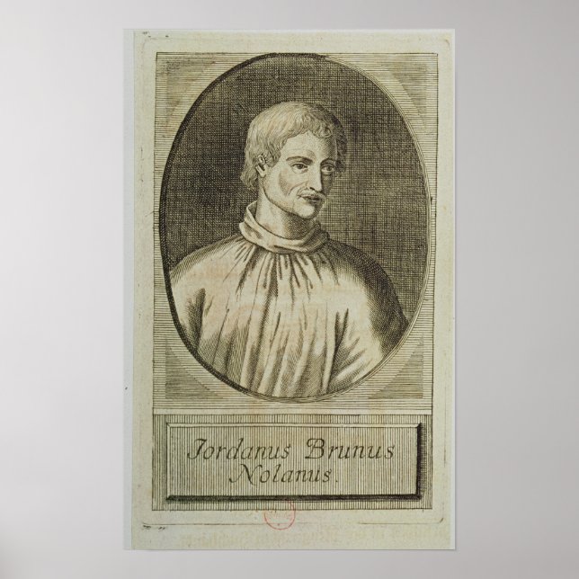 Póster Giordano Bruno (Frente)