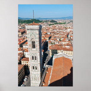 Poster Giotto's Campanile - Florence, Toscana