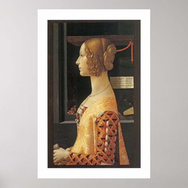 Poster Giovanna degli Albizzi Tornabouni (Frente)