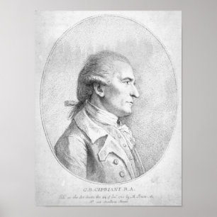 Póster Giovanni Battista Cipriani, 1789