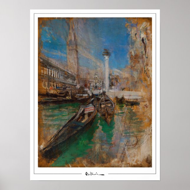 Poster Giovanni Boldini Zedign Cartaz de Arte #101 (Frente)