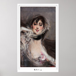 Poster Giovanni Boldini Zedign Cartaz de Arte #125
