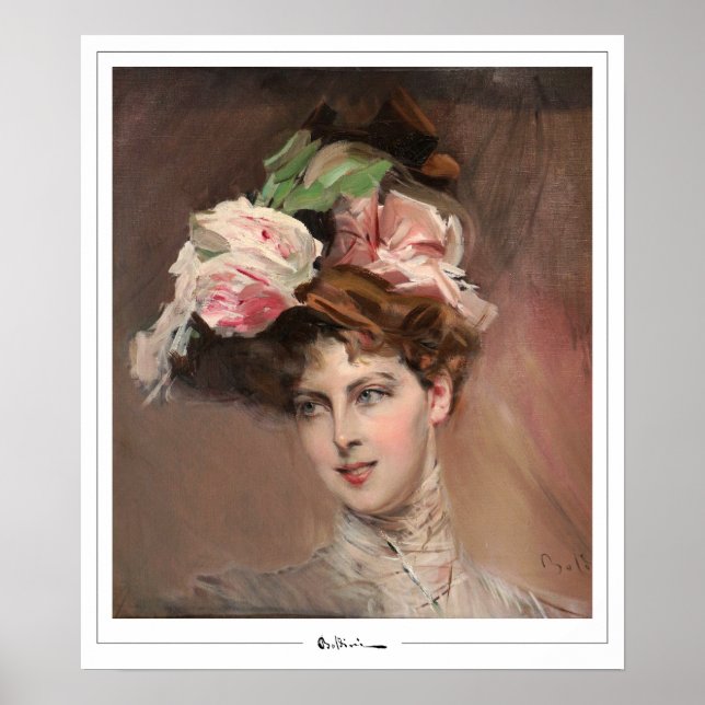 Poster Giovanni Boldini Zedign Cartaz de Arte #203 (Frente)
