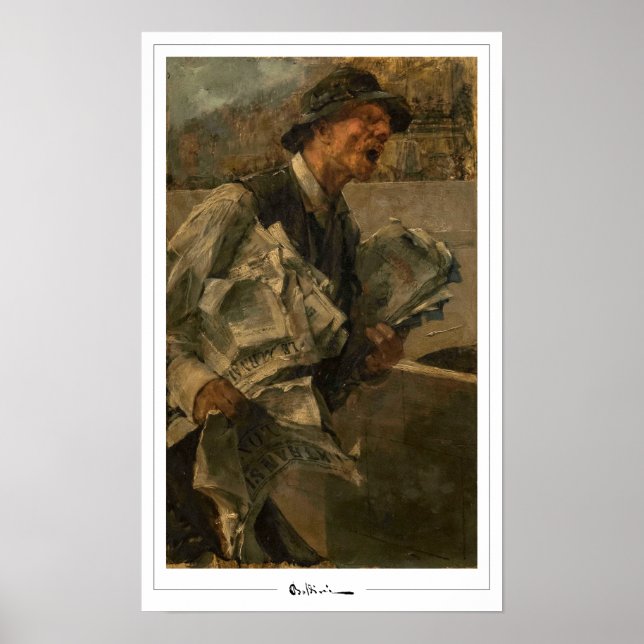 Poster Giovanni Boldini Zedign Cartaz de Arte #211 (Frente)