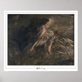 Poster Giovanni Boldini Zedign Cartaz de Arte #322