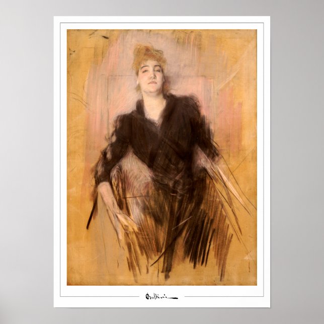Poster Giovanni Boldini Zedign Cartaz de Arte #400 (Frente)