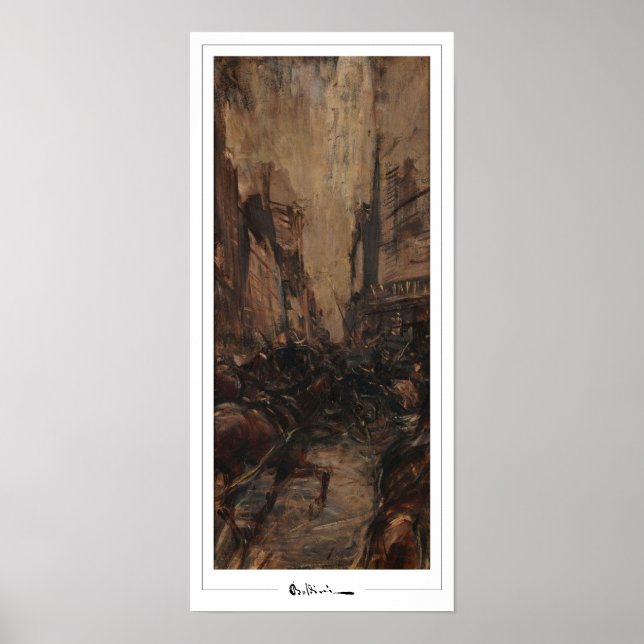 Poster Giovanni Boldini Zedign Cartaz de Arte #52 (Frente)