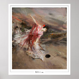 Poster Giovanni Boldini Zedign Cartaz de Arte #592