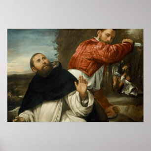 Poster Giovanni Girolamo Savoldo - A Morte da Rua. Peter