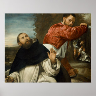 Poster Giovanni Girolamo Savoldo - A Morte da Rua. Peter