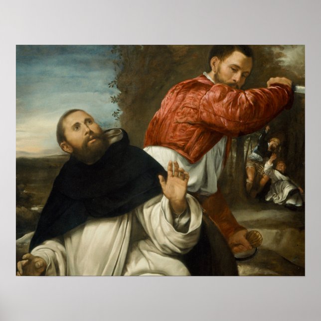 Poster Giovanni Girolamo Savoldo - A Morte da Rua. Peter (Frente)