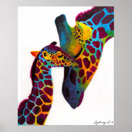 Póster Girafa
