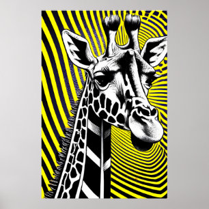Poster Girafa