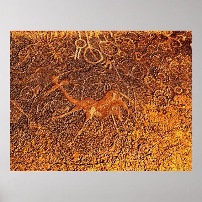 Poster Girafa dançante (Frente)