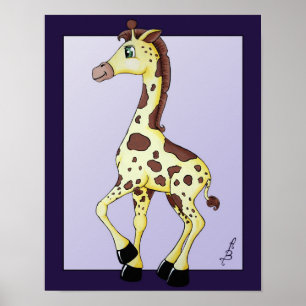 Poster Girafa Ginger