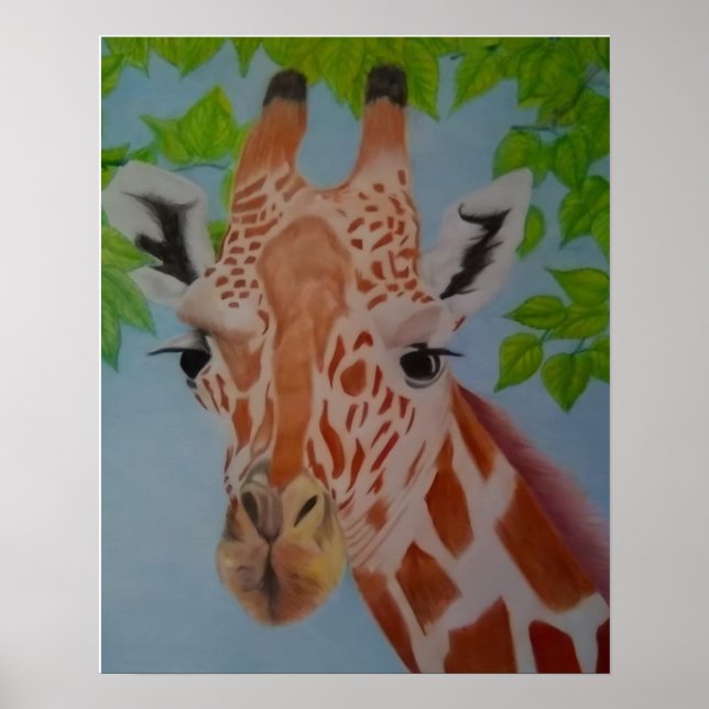 Poster Girafa Graciosa  (Frente)