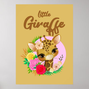 Poster Girafa Lover Girafas Africa