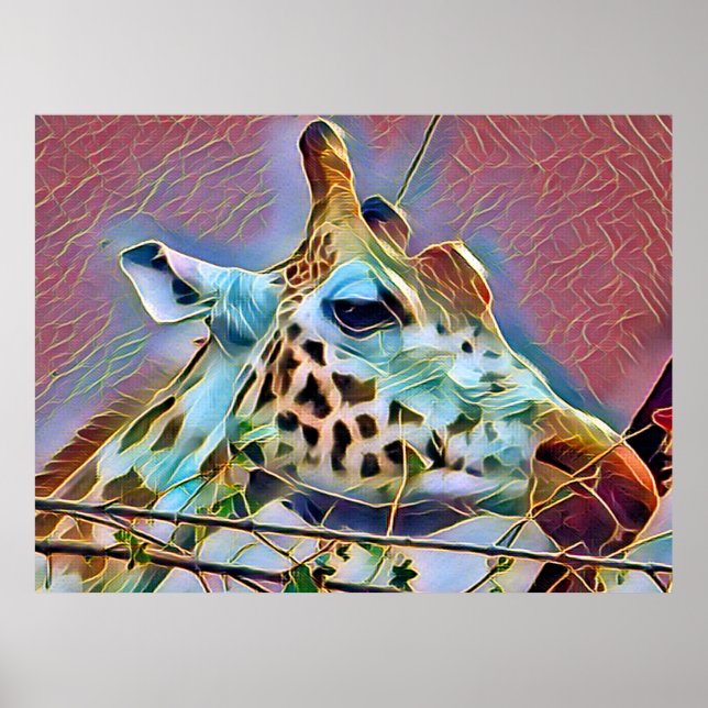 POSTER GIRAFFE (Frente)