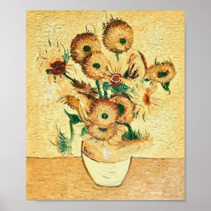 Poster Girassóis Antigos de Vincent van Gogh