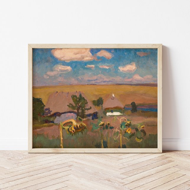 Poster Girassóis | Jan Stanisławski (Criador carregado)