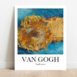 Poster Girassóis por Vincent Van Gogh<br><div class="desc">Girassóis (1887) apresentada por Vincent Van Gogh</div>