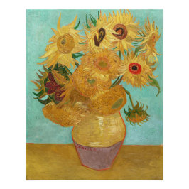 Póster Girassóis Vincent van Gogh