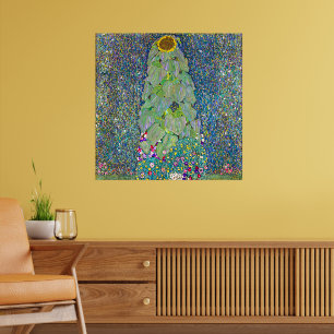 Poster Girassol   Gustav Klimt  