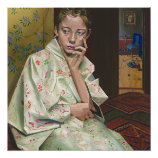 Póster Girl in Kimono – Homage to Breitner & Geesje Kwak