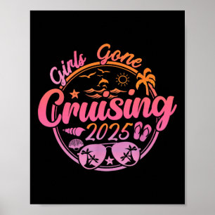 Poster Girls Gone Cruising 2025 Cruzeiro de Férias Verão