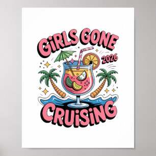 Poster Girls Gone Cruising 2026 Viagem de Cruzeiro de Beb
