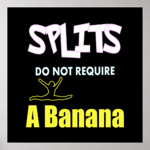 Poster Girls Gymnastics Banana Splits Cote