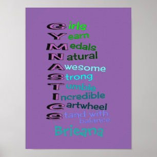 Poster Girls Gymnastics (nome da mudança)