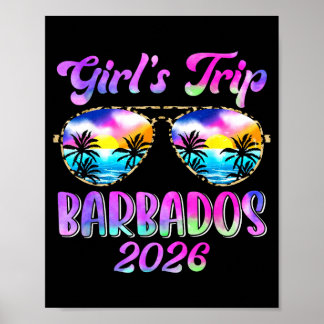 Poster Girls Trip Barbados 2026 Summer Trip Weekend