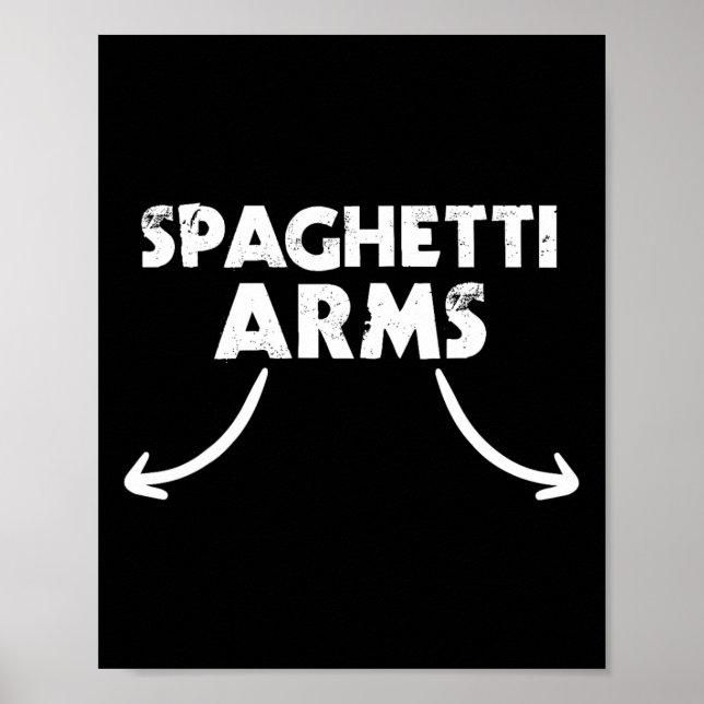 Poster Giro de Levantamento de Armas de Espaguete (Frente)