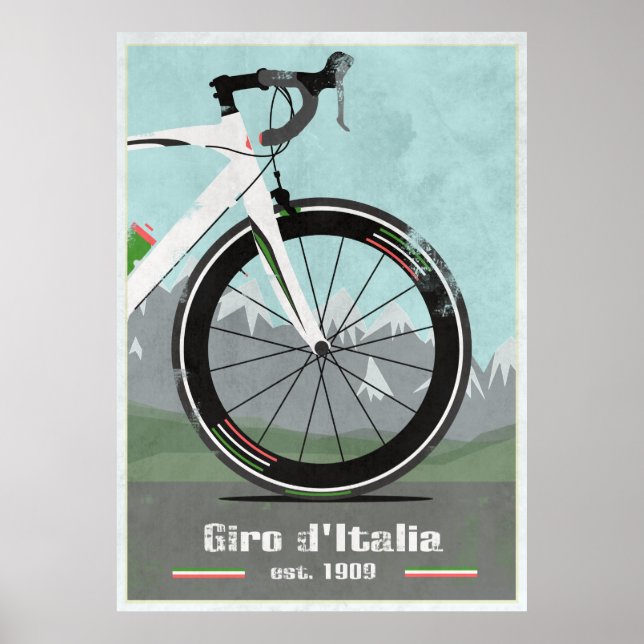 POSTER GIRO D'ITALIA BIKE (Frente)