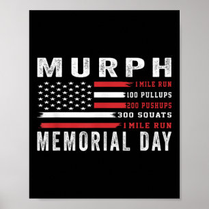 Poster Giro do Dia Memorial Americano Murph Challenge