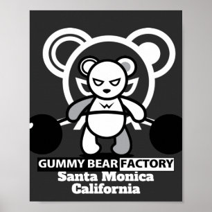 Poster Giro/Malhação da Fábrica do Urso Gummy