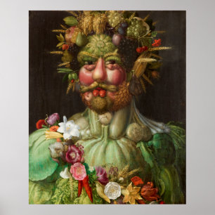 Poster Giuseppe Arcimboldo   Vertumnus -1591